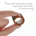 thumbnail image 4 of WFEAGL Genuine Leather iwatch Band for iWatch Series 42mm 44mm 45mm Brown/Black, 4 of 10