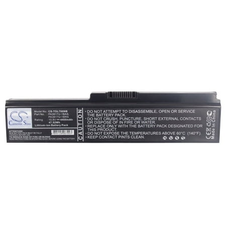4400mAh PA3817U-1BRS PA3817U-1BAS Battery for Toshiba Satellite L775-S7240 Satellite L745D-S4220RD Satellite L750D-14L
