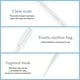 thumbnail image 2 of Riwesomey 100 unids/set transparente 3ml pipetas desechables de plástico seguro del cuentagotas del ojo de transferencia pipetas graduadas, 2 of 6