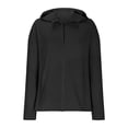 thumbnail image 3 of ZyeKqe Athletic Jackets for Women Sun Protection Long Sleeve Hooded Full Zip Upf 50+ Outdoor Hiking Workout Tops with Pockets, 3 of 7