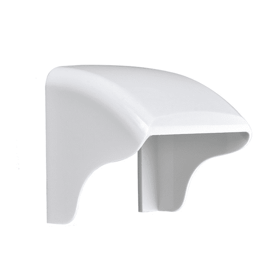 86 Type Wall Waterproof Box Socket Ccessories Protection Box Plastic Rainproof Cover White Heighten Outdoor Switch Cover
