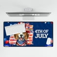 thumbnail image 4 of Patriotic Beagle Celebrates 4th of July Desk Mat Full Keyboard Mouse Pad Beagles Dog Lover Gifts Idea Large Mousepad - 02009, 4 of 5