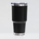 thumbnail image 2 of Vaso aislado de acero inoxidable de 30 oz con tapa, color negro, perfecto para deportes, acampadas y picnics, 2 of 8