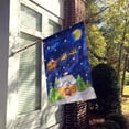 thumbnail image 2 of Carolines Treasures APH5898CHF Christmas Santa Claus Across the Sky Flag Canvas House Size  Large multicolor, 2 of 4