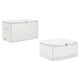 thumbnail image 1 of Plastic Storage Box For Clothes Organization Suitable For Students 30x15x15cm 2Pcs, 1 of 5