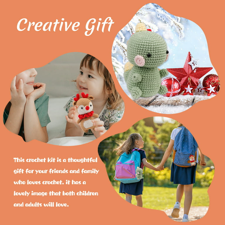 Bee Crochet Kit For Beginners, Animal Crochet Starter Kit All-In