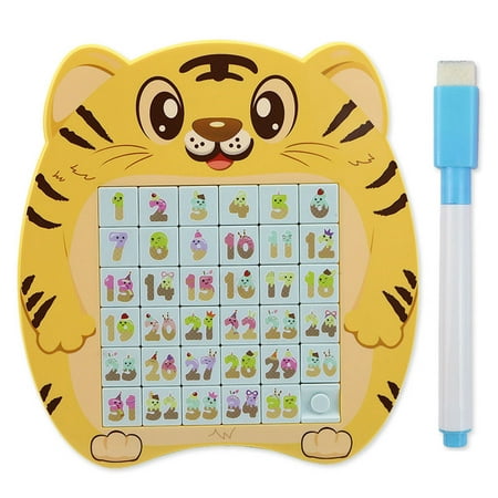 Children Cartoon Drawing Board Baby Puzzle Magnetic Writing Board