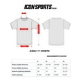 thumbnail image 4 of Icon Sports Mens Tottenham World Soccer Team Graphic Print Short Sleeve Cotton T-Shirt, 4 of 4