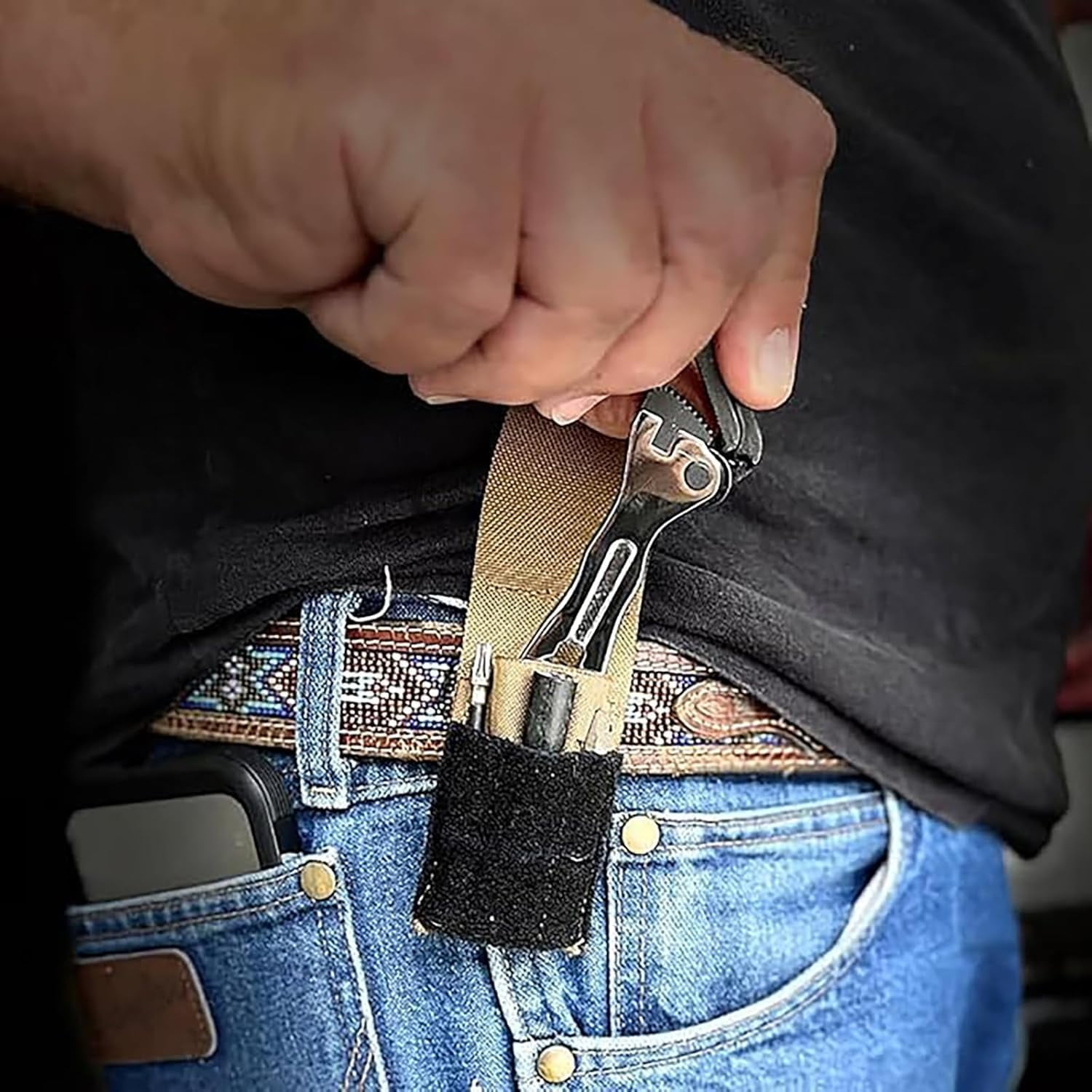 The Micro Stubby Wrench,Micro Self Adjusting Wrench,Micro Stubby Pocket Pipe Wrench,Micro Stubby Pipe Vise Wrench Sw72-19, 2 in 1 Wrench Tool for Tight Spaces