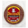 Seltzer's Lebanon Bologna, 16 oz Pack, Serving Size 2 Slices (48g), 9g of Protein per Serving.