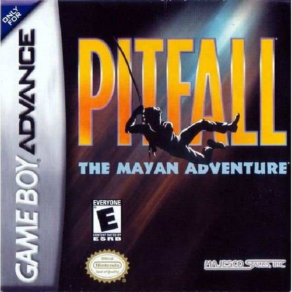 Restored Pitfall: The Mayan Adventure (Nintendo Gameboy Advance, 2001) Video Game (Refurbished)