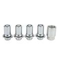 thumbnail image 2 of 5Pcs/Set Nickel Chrome Wheel Lock Kit Tire Anti Theft Design Automotive Body Parts 00276‑00901, 2 of 11