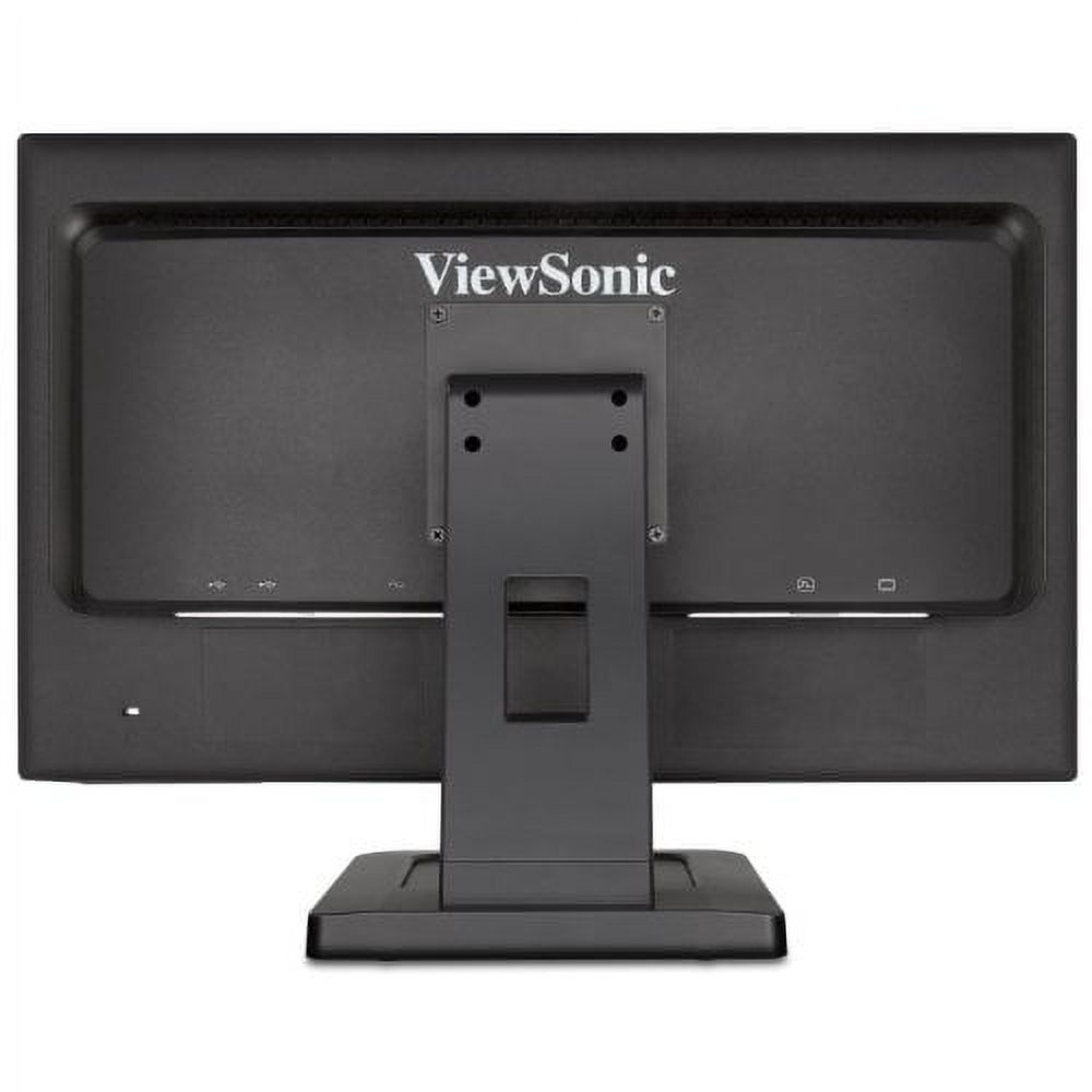 Viewsonic TD2220 22" LCD Touchscreen Monitor - 5 ms - Optical - Multi-touch Screen - 1920 x 1080 - Full HD - 1,000:1 - 200 Nit - LED Backlight - DVI - USB - VGA - EPEAT Silver, ENERGY STAR, - image 4 of 7