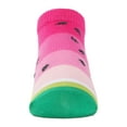 thumbnail image 4 of MeMoi Watermelon No Show Cotton Blend Socks 3-Pack - Girls - Female, 7-8, Assorted, 4 of 8