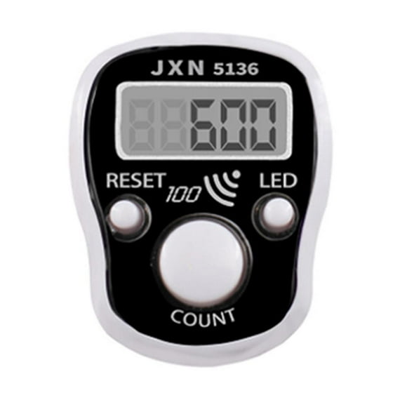 Digital LED Display, Prayer Beads, Beep, Hand Counting, Sports Finger Counter, Gifts, Digital Counter