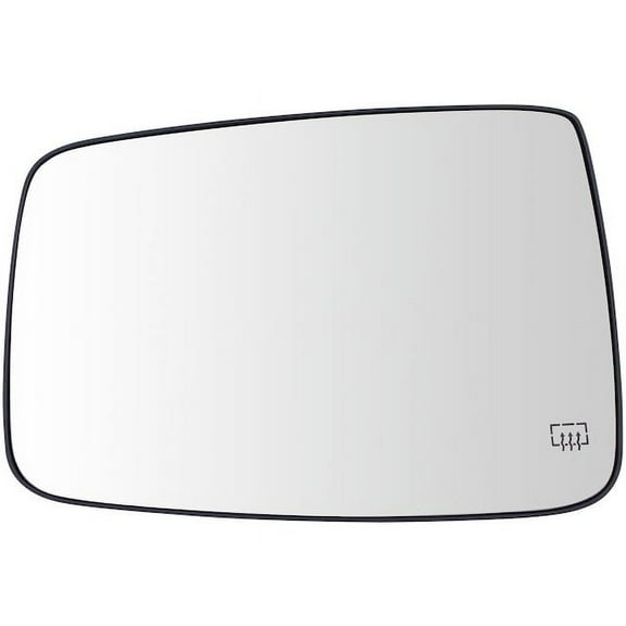 Left Door Mirror Glass - Compatible with 2011 - 2019 Ram 1500 2012 2013 2014 2015 2016 2017 2018