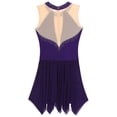 thumbnail image 5 of Leotardo de gimnasia para mujer, vestido de actuación de baile de Ballet lírico, vestidos brillantes, Ropa de baile, patinaje artístico, disfraz de fiesta de baile, 5 of 5