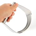 thumbnail image 3 of Stainless Steel Pastry Cutter, Kitchen Handheld Professional Dough Blender Flour Mixer Whisk Baking for Pasta, Pie Crust and Cake, 3 of 8