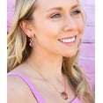 thumbnail image 2 of Luca Pink Magenta Spiny Oyster Golden Pendant Necklace, 2 of 4