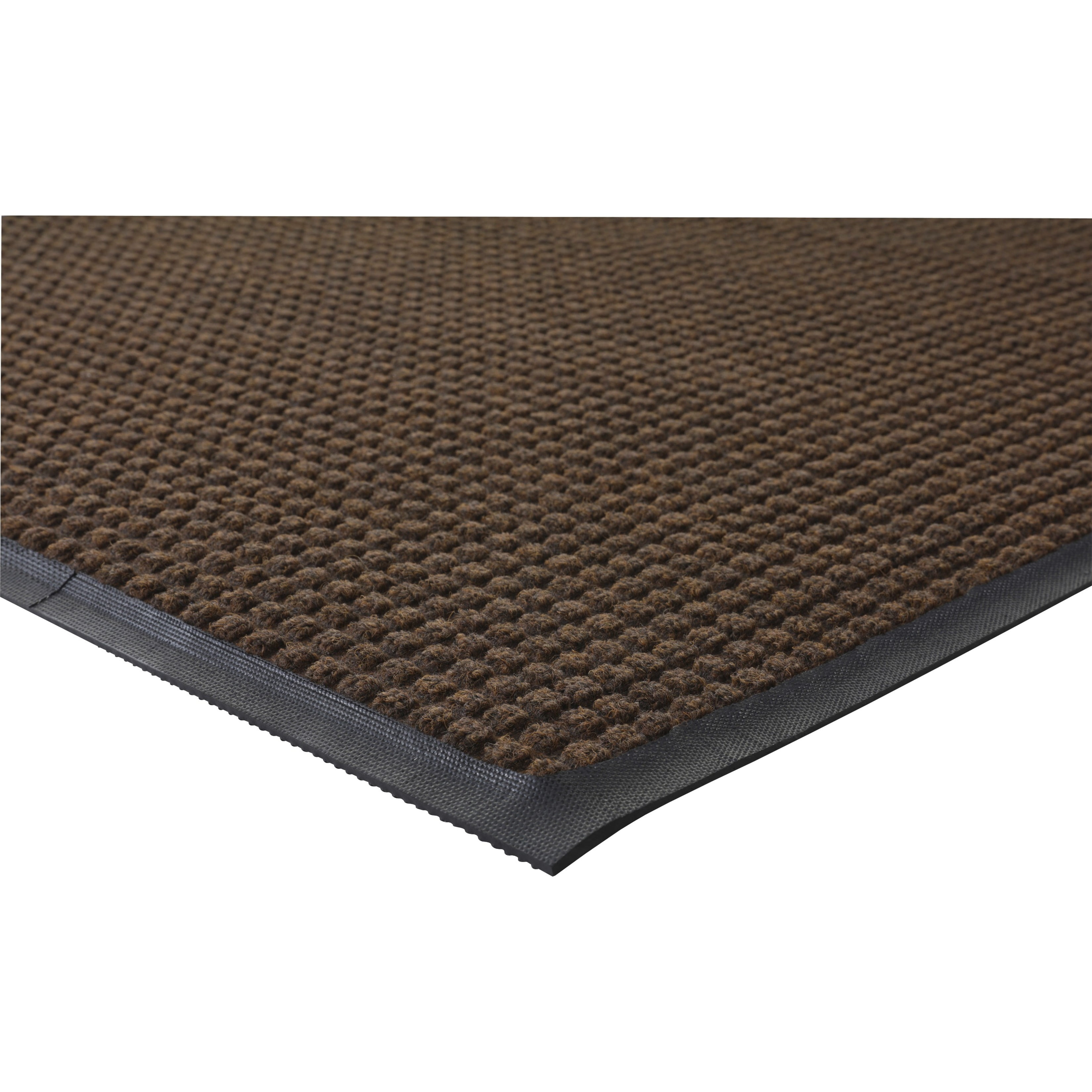Black 3x4 Rubber with Nylon Carpet Guardian Platinum Series Indoor Wiper Floor Mat 
