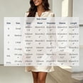 thumbnail image 5 of Lolmot Plus Size Satin A Line Dresses for Women Dressy Casual Long Puff Sleeve V Neck Mini Dress Flowy Fall Wedding Guest Dresses, 5 of 9