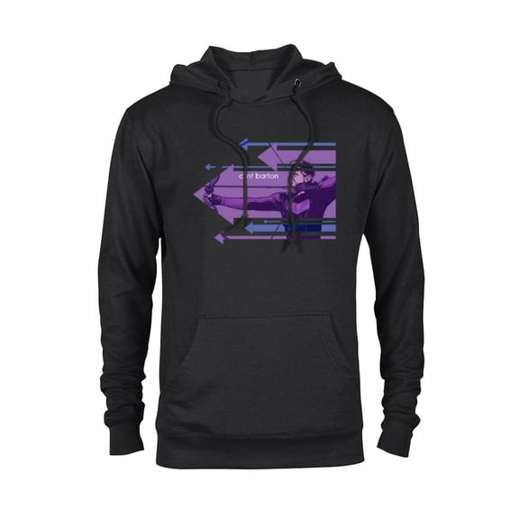 Marvel Hawkeye Clint Barton Arrows - Pullover Hoodie for Adults - Customized-Black
