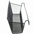 thumbnail image 2 of Shelf Baskets, Office Table Dormitory Bedside Hanging Storage Supplies Desktop Corner Shelves Basket Organizer Holder Containers with Hook - Black, 2 of 5