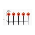 thumbnail image 5 of Solar Halloween Outdoor Lights – 5-in-1 Pumpkin & Ghost Stake Lights, Spooky Witch Yard Decorations, Waterproof Garden Pathway Lights for Halloween Party, 5 of 5