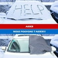 thumbnail image 2 of Protector contra heladas para parabrisas, protección de parabrisas de invierno, cubierta para parabrisas de coche, 3 magnéticos, universal para coche antiescarcha, nieve, hielo, lluvia y, 2 of 5