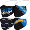 Los Angeles Chargers Fanatics Branded Adult Variety Face Covering 4-Pack