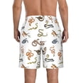 thumbnail image 3 of Naloa Snake Men's Beach Shorts, Surfing shorts, Swim trunks, Quick Dry Swim Trunks for Surfing Beach Fun - Medium, 3 of 9