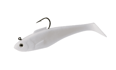 6 Pack Tsunami 4/" Green Mackerel Holographic Swim Shad
