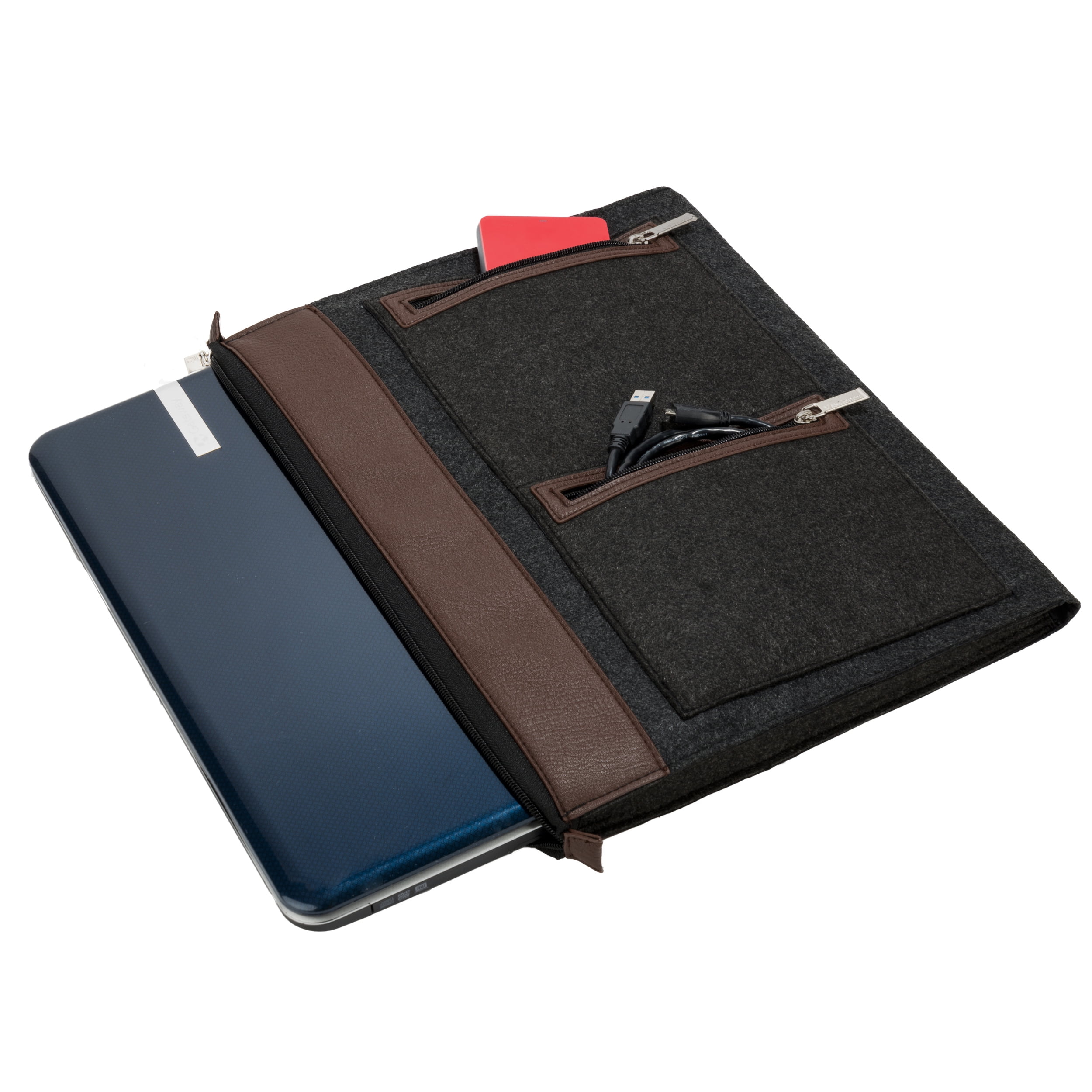 Exo Trim Protective Wool Felt Laptop Sleeve for APPLE, ACER, ASUS, DELL, LENOVO