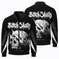 thumbnail image 2 of Nueva chaqueta de béisbol deportiva para exteriores para hombre, ropa de abrigo de moda informal con estampado de arte abstracto en 3D, chaqueta de vuelo para hombre, 2 of 4