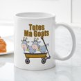 thumbnail image 3 of CafePress - Totes Ma Goats Mug - 11 oz Ceramic Mug - Novelty Coffee Tea Cup, 3 of 4