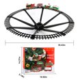 CaiTeLin Black and Friday Home Deals 2024 Christmas Toy Train Set, Steam Train Toy for 3 4 5 6 7