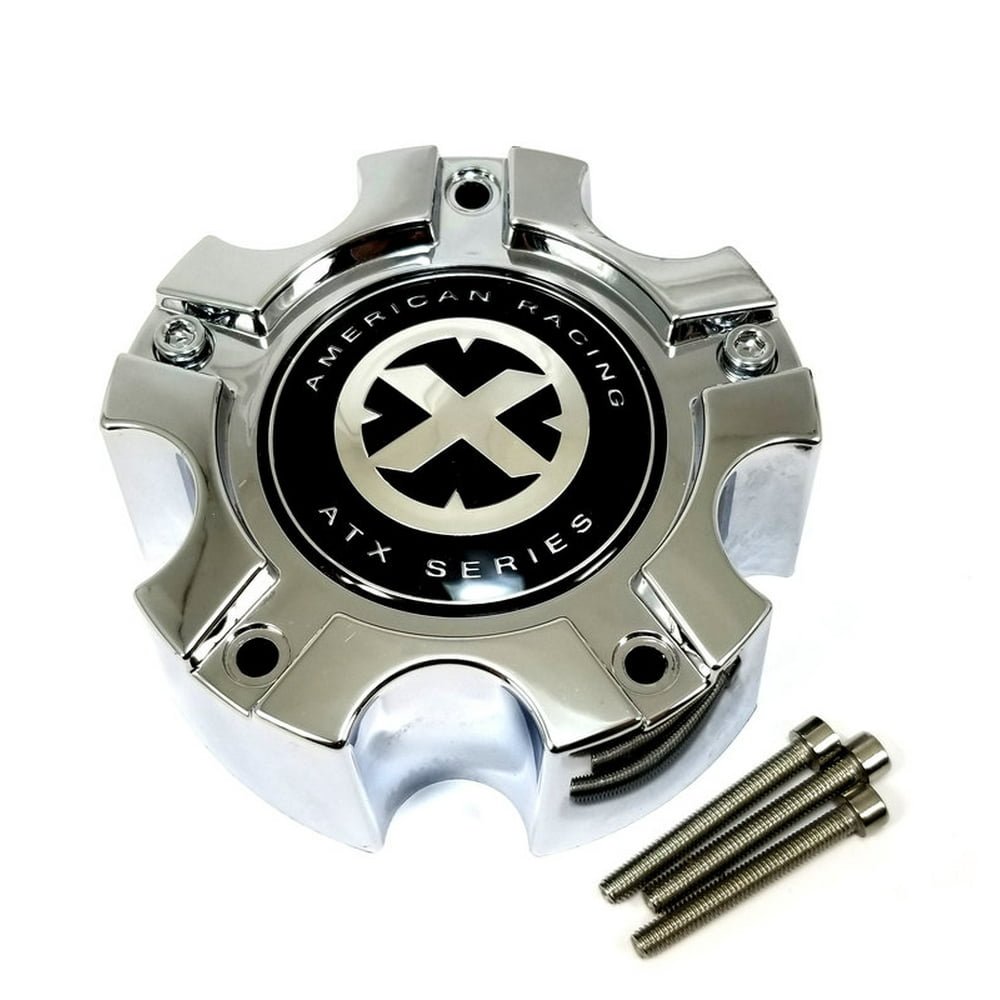 American Racing ATX Series Chrome 5.625" Wheel Center Hub Cap 5 Lug