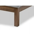 thumbnail image 6 of Baxton Studio Louvain Modern and Contemporary Fabric Upholstered Walnut-Finished Twin Sized Platform Bed, Multiple Colors, 6 of 6