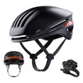 thumbnail image 1 of Casco de bicicleta ASIEVIE con Bluetooth, inteligente, negro (L) para adultos, 1 of 7