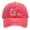 WashWatermelon Red, variant on Vintage Washed Cotton Baseball Cap with Fish, Fish On & Fishing Hook Embroidery, Adjustable Outdoor Fishing Hat for Adult Men Women- Washed Blue
