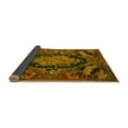 thumbnail image 2 of Ahgly Company Indoor Rectangle Medallion Yellow French Area Rugs, 8' x 12', 2 of 4