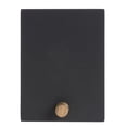 thumbnail image 4 of HUBERT® Wooden Peg Sign Matte Black Plastic - 3" L x 4" H, 4 of 5