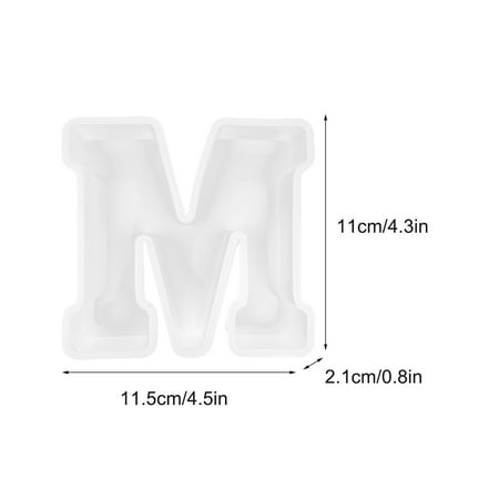 

Alphabet Cake Baking Mould English Letter Silicone Mold 3D Alphabet Letter