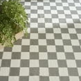 thumbnail image 6 of Nourison Serenity Home 5'3" x 7'3" Ivory Grey Modern Indoor Rug, 6 of 8