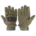thumbnail image 1 of Unique Bargains Gants de Moto Extérieurs Gants à Doigts Complets Écran Tactile Respirants Gants d'Entraînement Verts, TG, 1 of 6