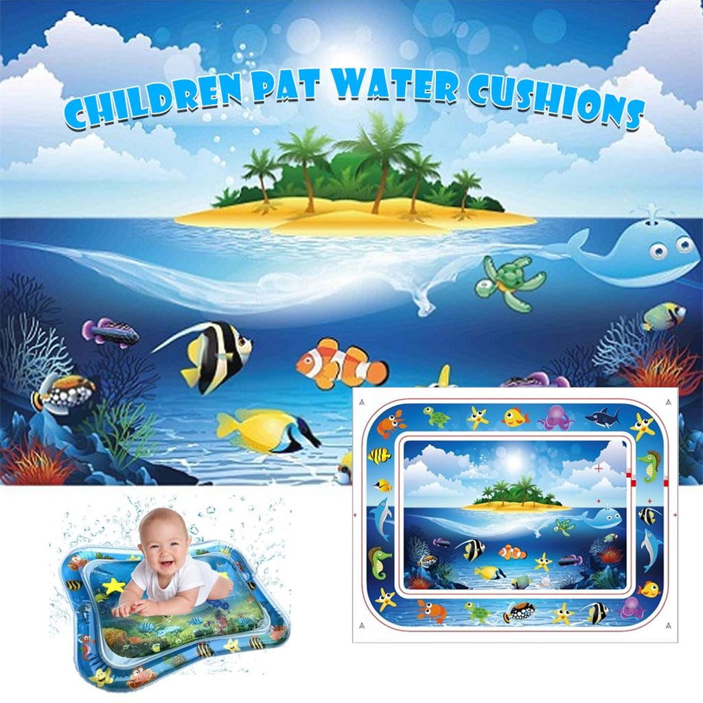 Inflatable Baby Water Mat Fun Activity Play Center for Children & Infants