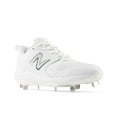 thumbnail image 5 of New Balance Mens Fresh Foam X 3000v6 Low Metal Baseball Cleats White/White 9, 5 of 5