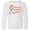 AA-White, variant on Inktastic Limb Loss Awareness Prosthetic Leg and Arm Orange Ribbon Long Sleeve Youth T-Shirt