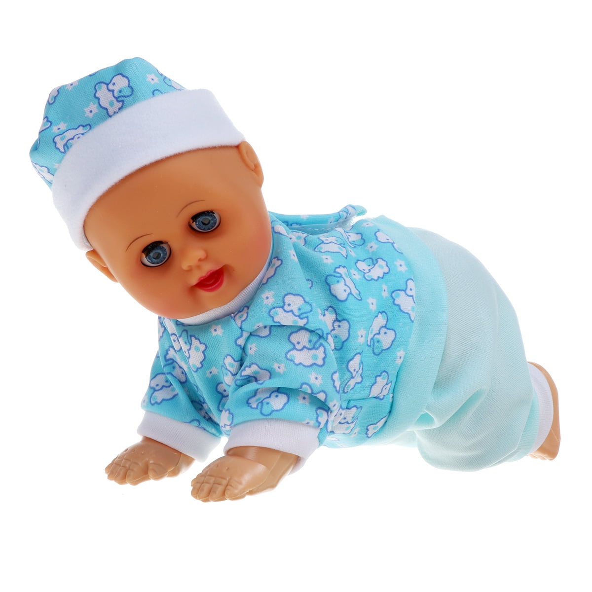 10inch Electric Crawl Baby Doll Toddler 