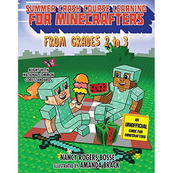 Pre-Owned Summer Bridge Learning for Minecrafters, Bridging Grades 2 to 3, 9781510741157, 1510741151, Paperback, Illustrated edition